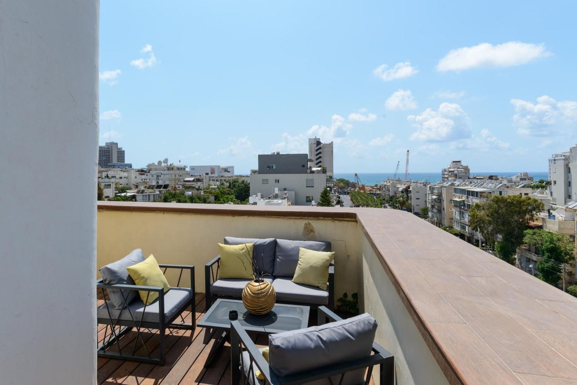 Penthouse With Panoramic View By Feelhome 特拉维夫 外观 照片