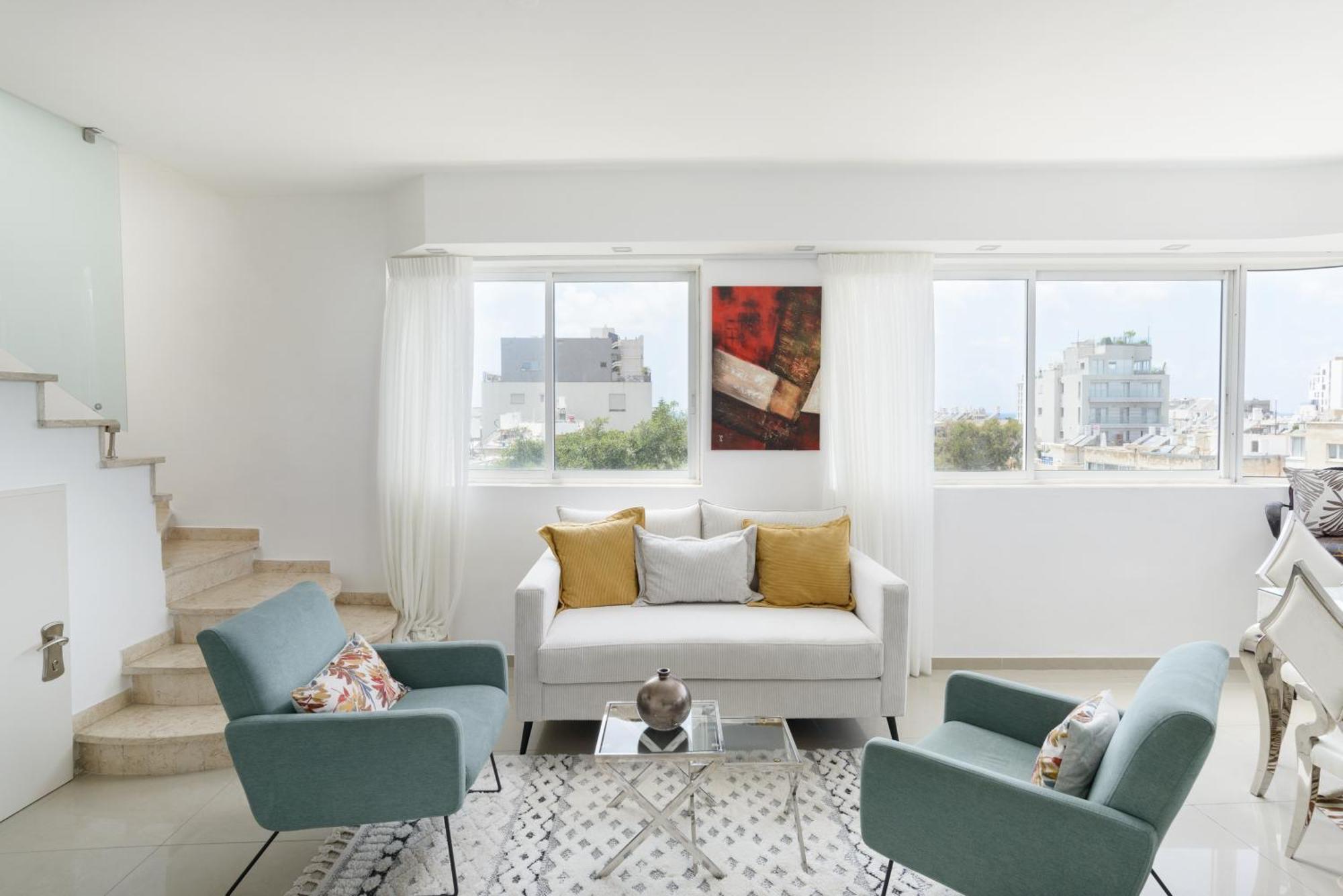 Penthouse With Panoramic View By Feelhome 特拉维夫 外观 照片